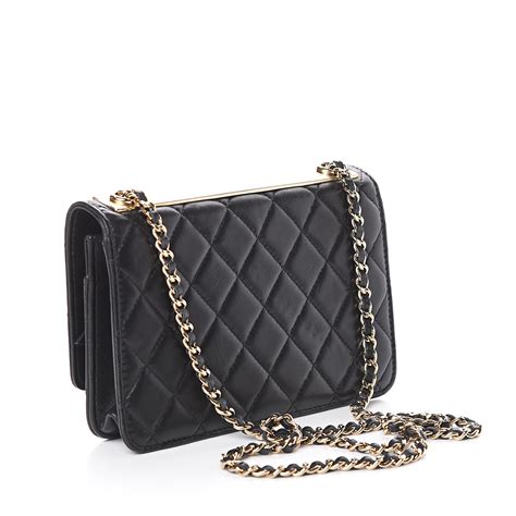 chanel black trendy cc wallet on chain|Chanel Wallet On Chain Fashion Sotheby's.